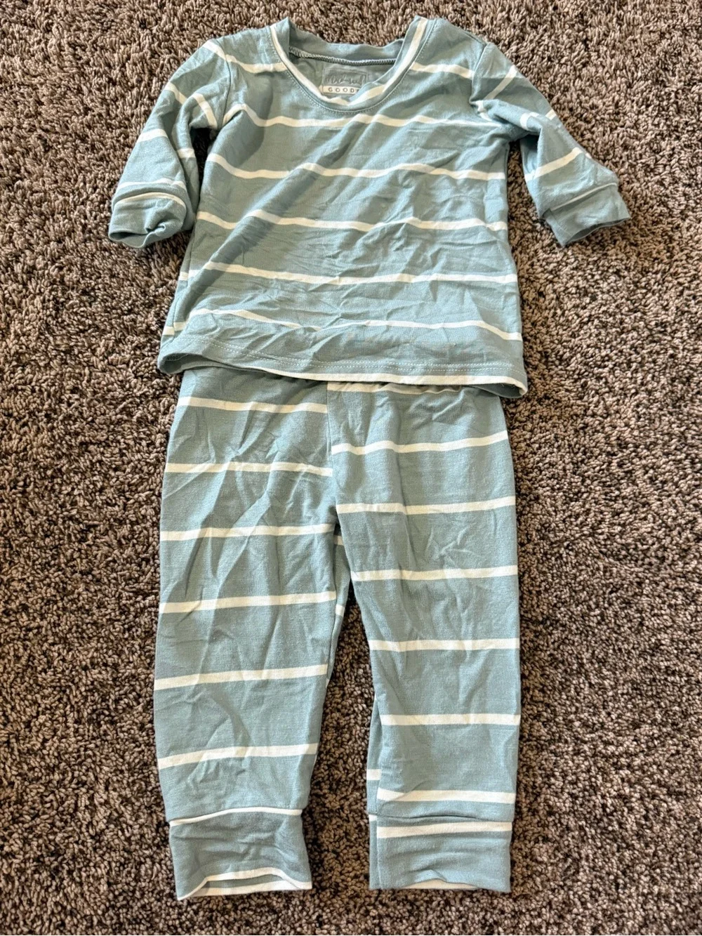 Milkmaid goods size 6-12 month pajama set